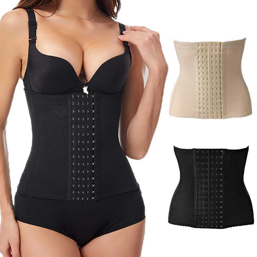 Womens waist cinchers tight corset strap company waist support strap abdominal trimmer 7 steel bouncing waist trainer shock absorber W250120