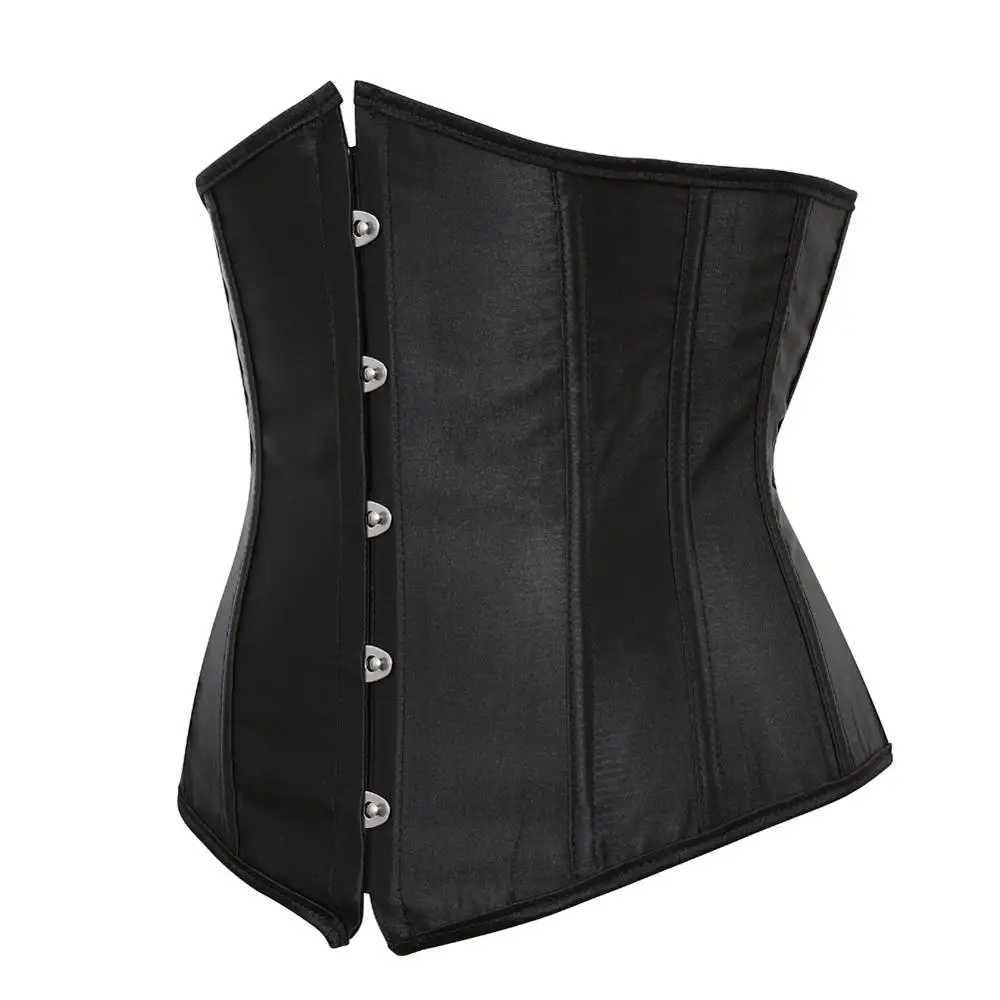 SEXY Gothic Underbust Corset and Waist cincher Bustiers Top Workout Shape Body Belt Plus size Lingerie S-6XL W250120