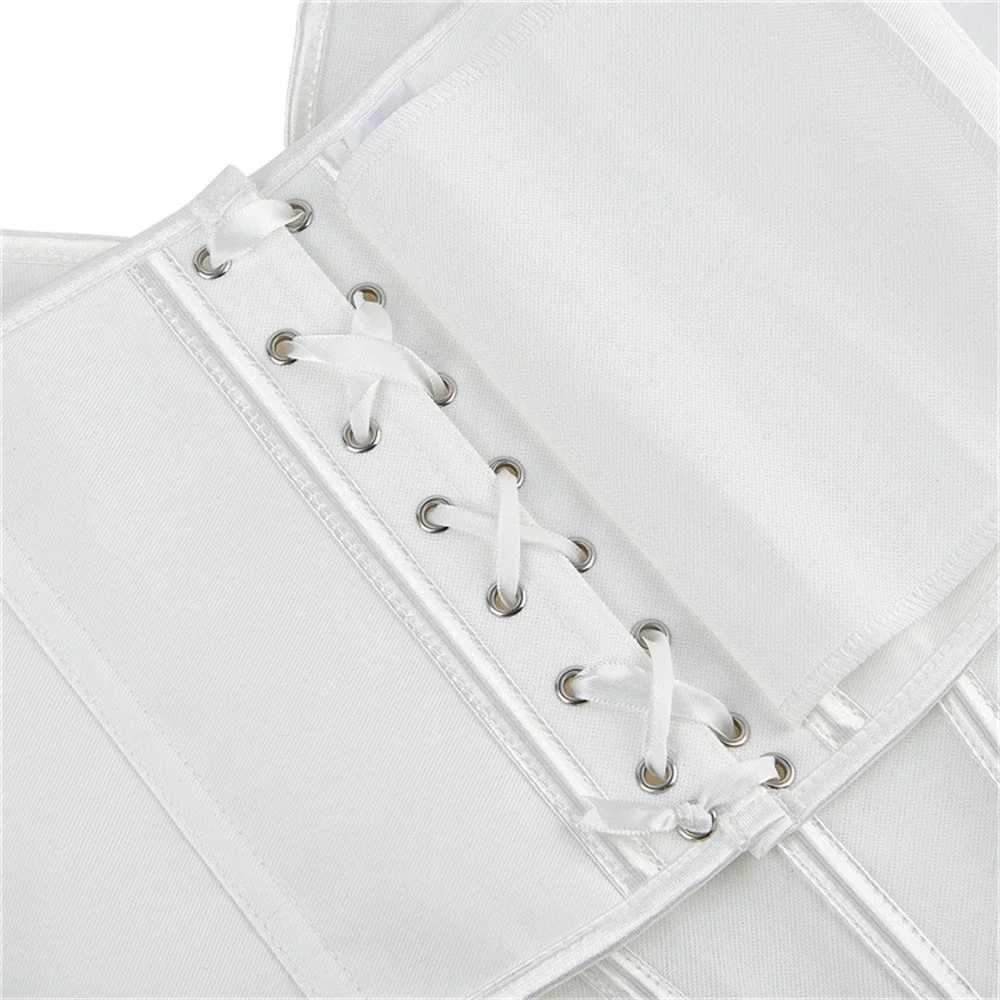 White sexy womens tight corset crop top Hort torso body shape sleeveless vest black pink W250120