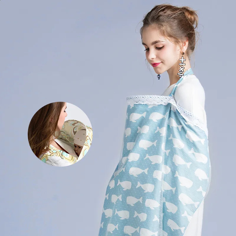 Mosquito Net For Baby Stroller Breathable Breastfeeding Cover Muslin Mother Feeding Apron Feeding Baby Breast Nursing Cover 250120