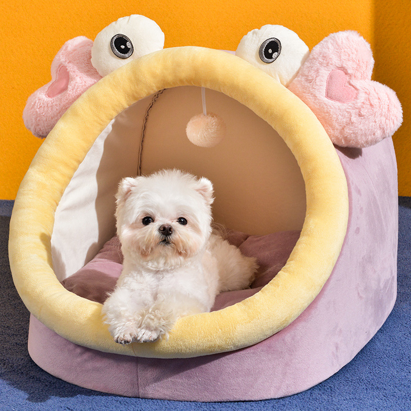 1pcs Cats and Dogs House House Small Dog Four Seasons General Can Be Dismantled and Washed Dog House Pet Supplies 02288