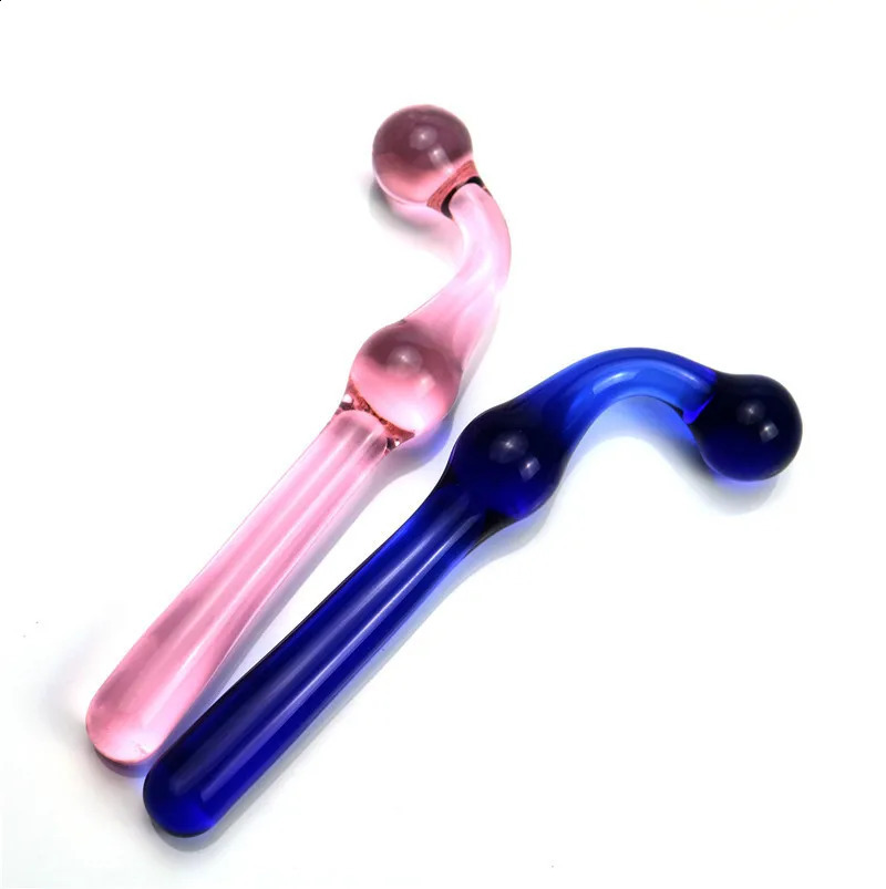Glass Dildo Women G Spot Vagina Stimulation Anal Beads Butt Plug Prostate Massager for Gay Sex Toys 250227