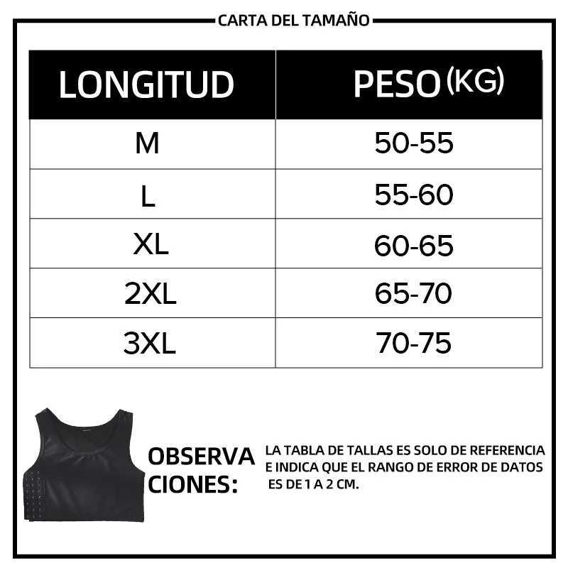 ALLTOOALL Women Breast Binder Tomboy Corset Trans Vest Side Buckle Short Top Tomboy Wrap Bandage Binder Transboy Chest Underwear W250120