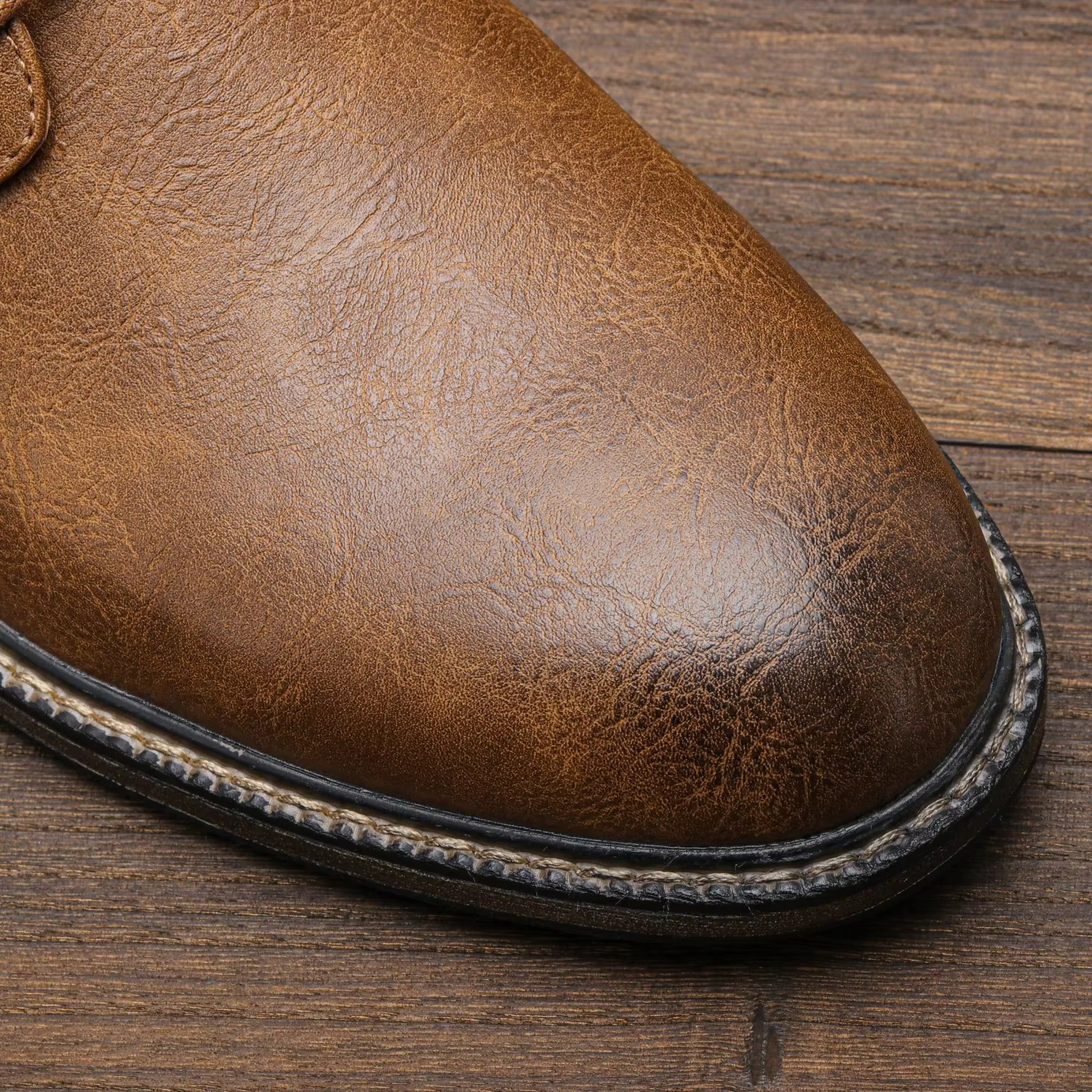 40~46 Casual Fashion Brand Comfortable 2024 Leather Shoes Men #Al7261