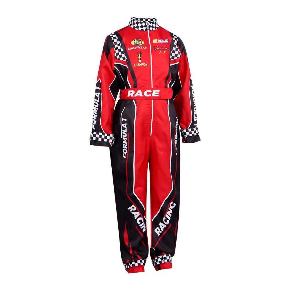 Boy Racer Cosplay Costume Red Classic One-Piece Training Racing Uniform Suit For Children Halloween Karting Jersey Clothes Adult W250117