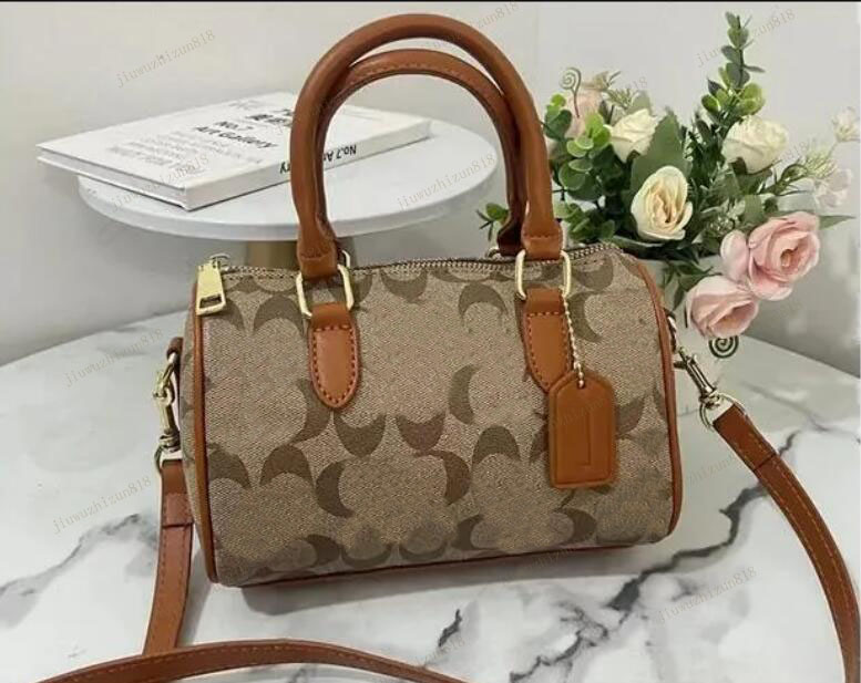 ROWAN SATCHEL Designer Bags Womens Mens Designer shoulder bag Pillow tote handbag travel boston bag Sac Leather crossbody clutch pochette Luggage Coas Purse bags