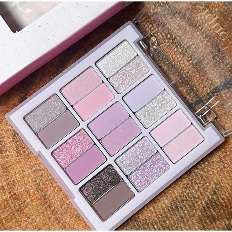 New Arrival 18-color Matte Eye Shadow Tray Pearlescent Eye Shadow Natural Lasting Powder Eye Palette Brightening Eye Shadow Korean Cosmetics Z250121
