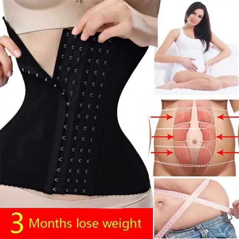 Waist Trainer Body Shaper Tummy Corset Slimming Butt Lifter Shapewear Women Colombian Girdles W250120