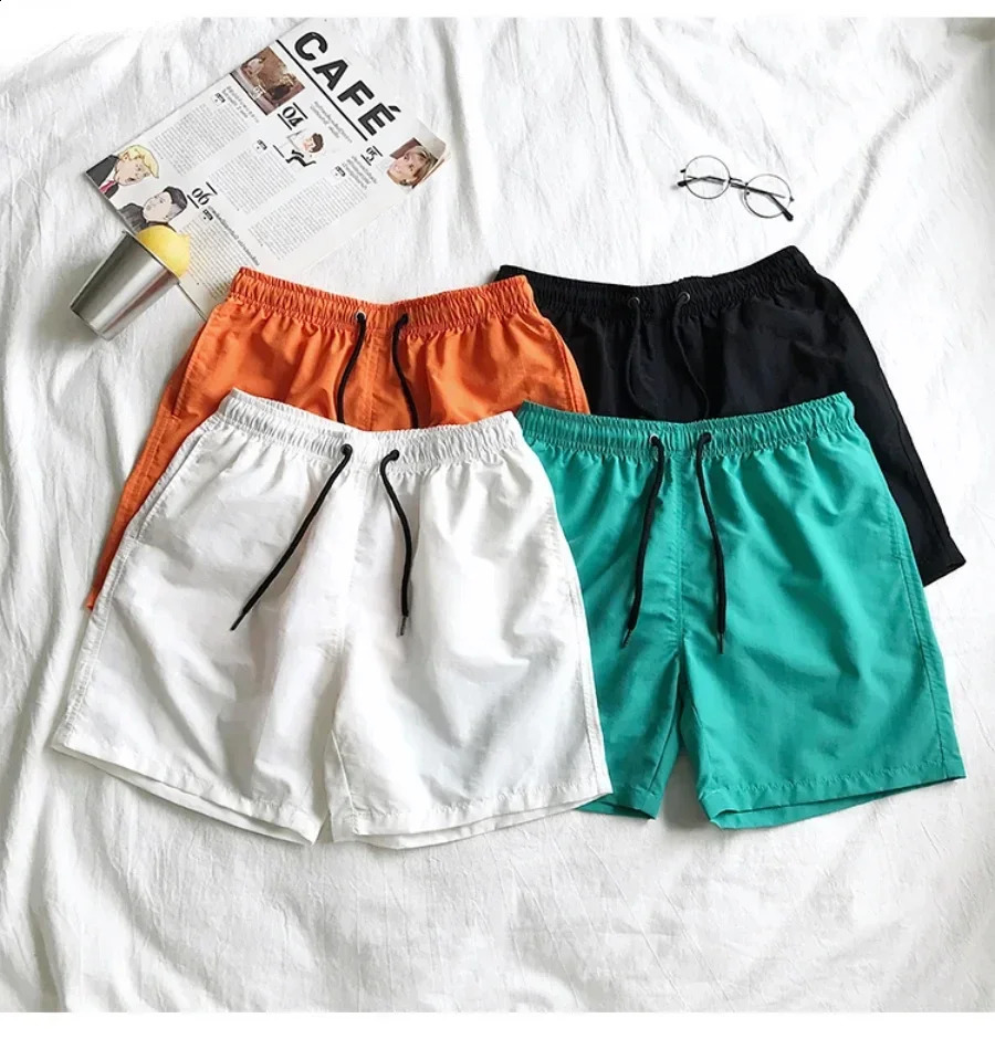 2024 Summer Mens Swimwear Swim Shorts Trunks Beach Board Shorts Swimming Pants Mens Running Sports Surffing Shorts Male M5XL 250121