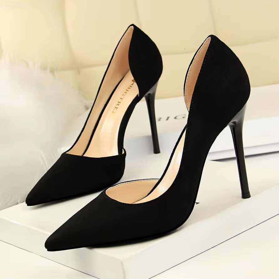 Women 10.5cm High Green Pink Classic Pumps Lady Sexy Stiletto Heels Scarpins Nightclub Party Fetish Footwear Shoes