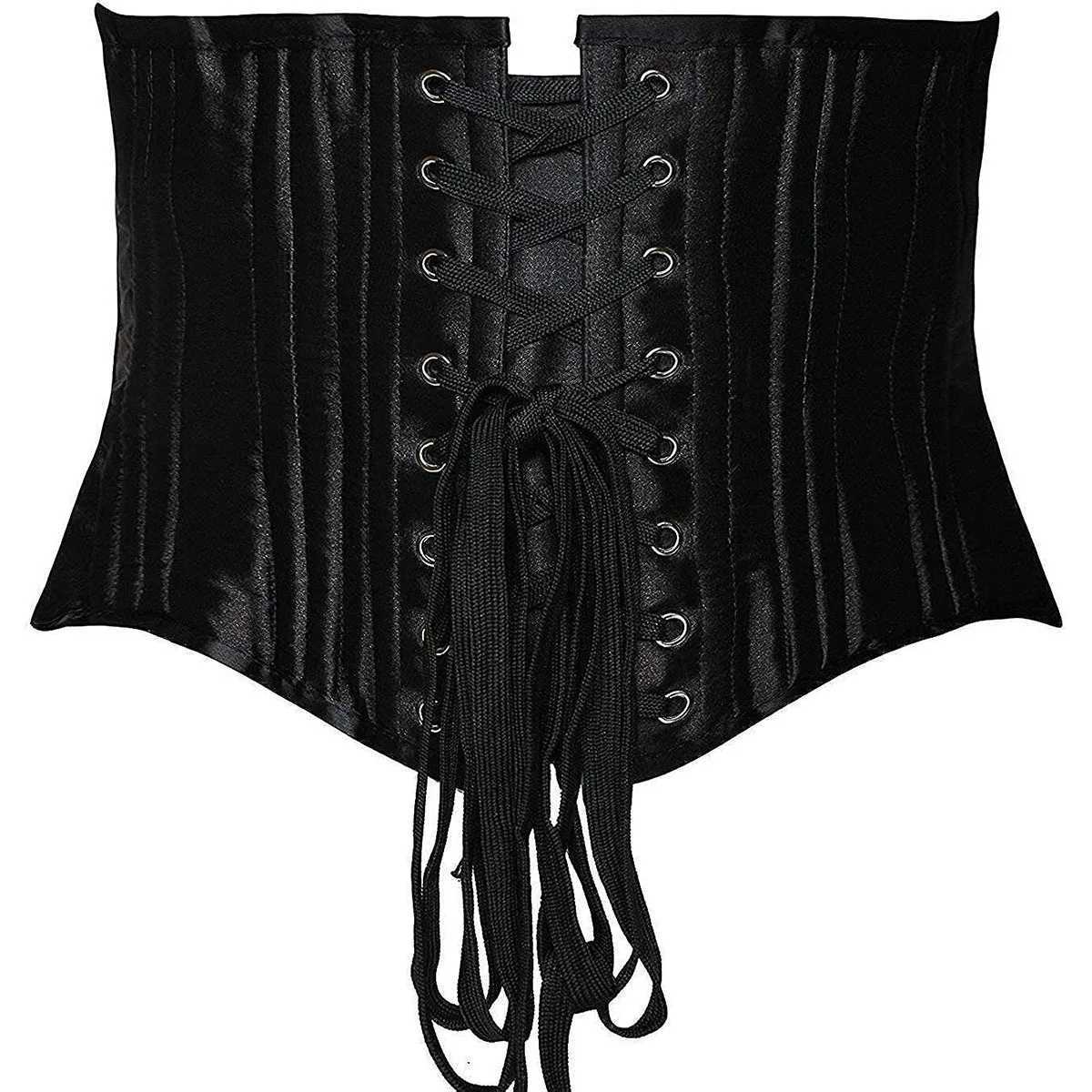 Short torso tight corset lingerie Gothic tight corset weight loss belly hourglass waist trainer body shape dress female model strap W250120