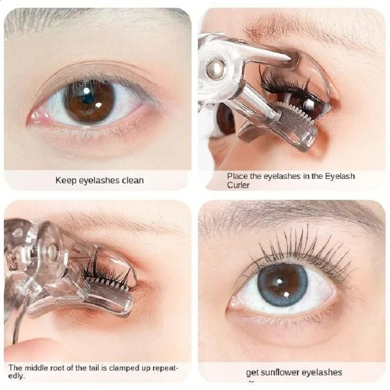 Beginner makeup tool eyelash curler waterproof natural false 250115