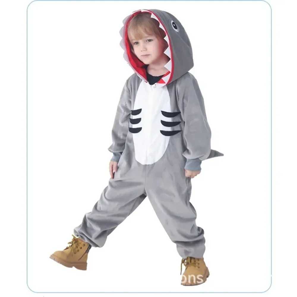 Halloween childrens performance costumes shark cartoon pajamas animal dance costumes performance costumes 2024 Halloween W250117