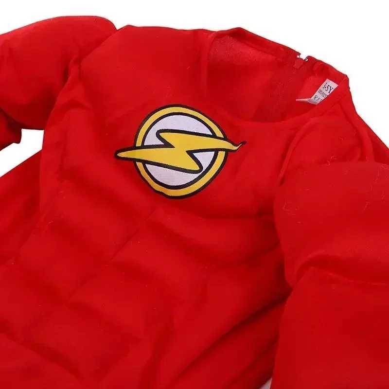 Childrens Full Body Jumping Set Muscle Childrens Set 2024 New Halloween Superhero Flash Role Playing Costume W250117