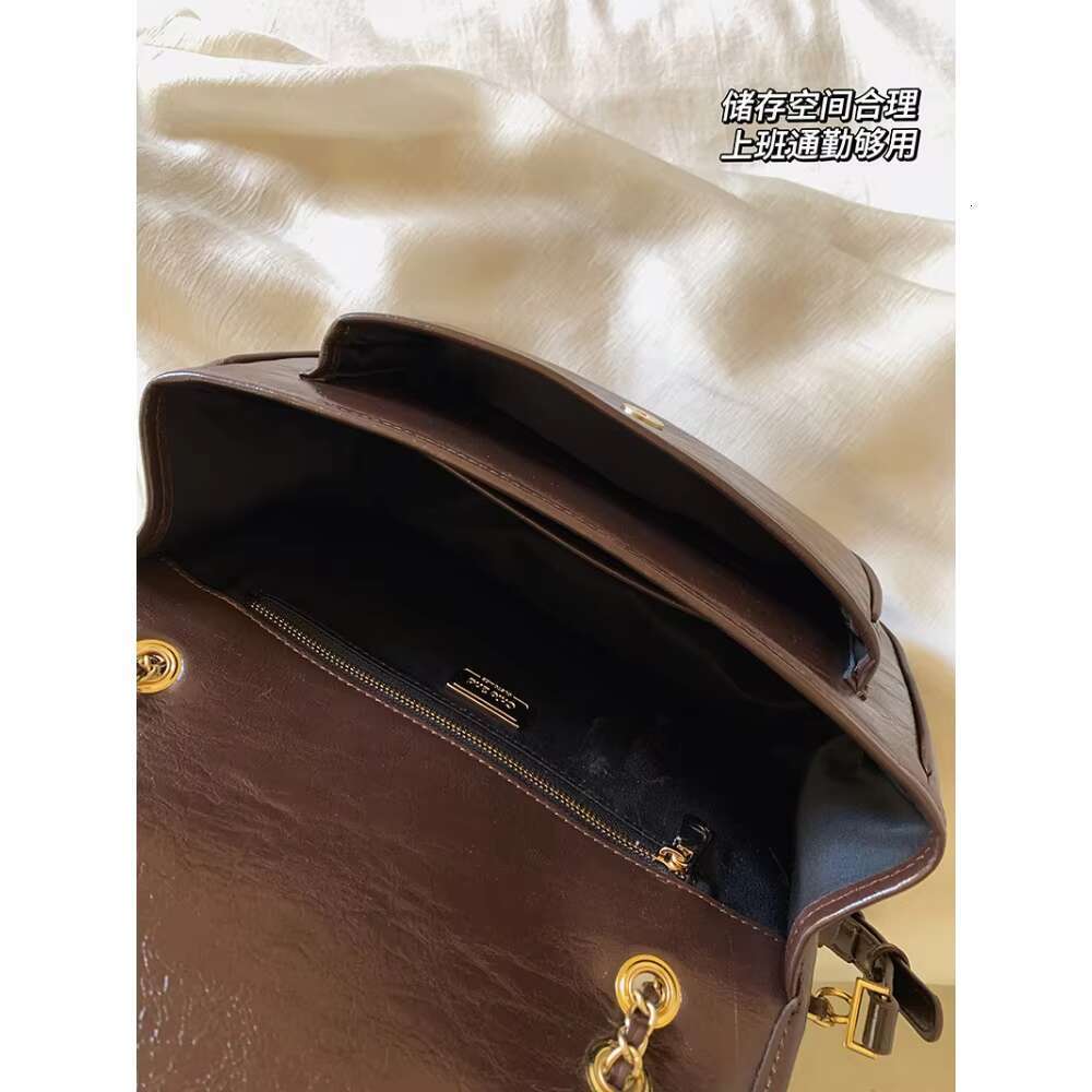 Fashion Women Bags Designer Crossbody Shoulder Retro British Style Chain