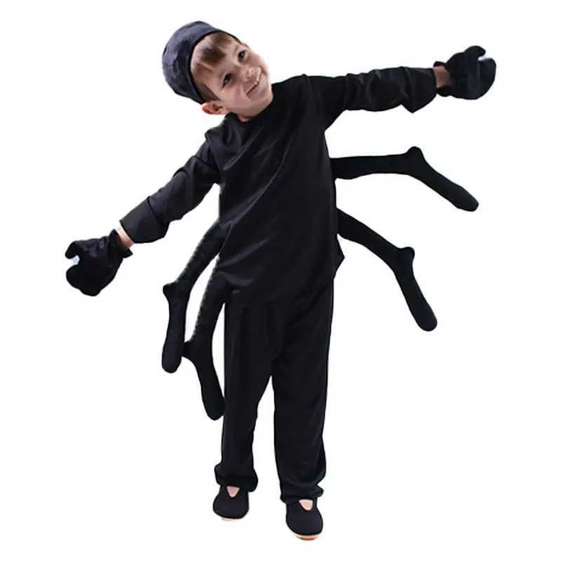 Kids Animal Halloween Cosplay Costume The Spider Modelling Cosplay Dress Up Kids Festival Stage Costumes Birthday Party Dress W250117