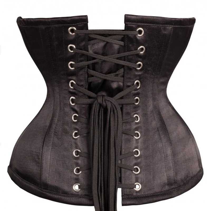 Gothic corset and Bastian steampunk corset top short torso corset hourglass curve design with slimming waist trainer W250120
