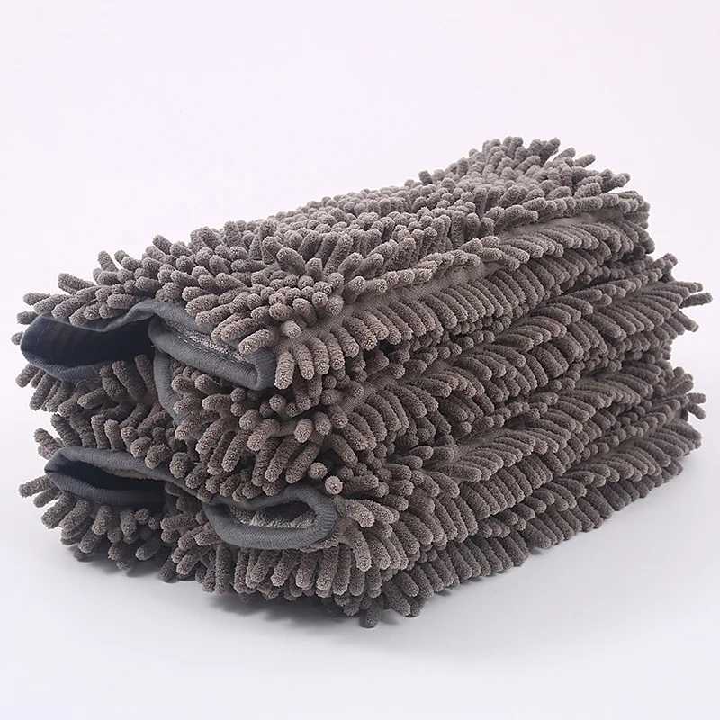 New pet dog absorbent towel pet glove style bath towel nanofiber quick drying bath towel pet cleaning supplies M250118