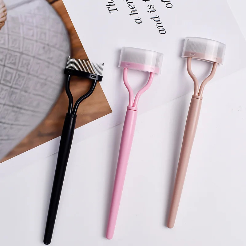 Eyelash Separator Metal Teeth Straight Curler Beauty Makeup Stainless Brush Comb Mascara Curl Tool 250115
