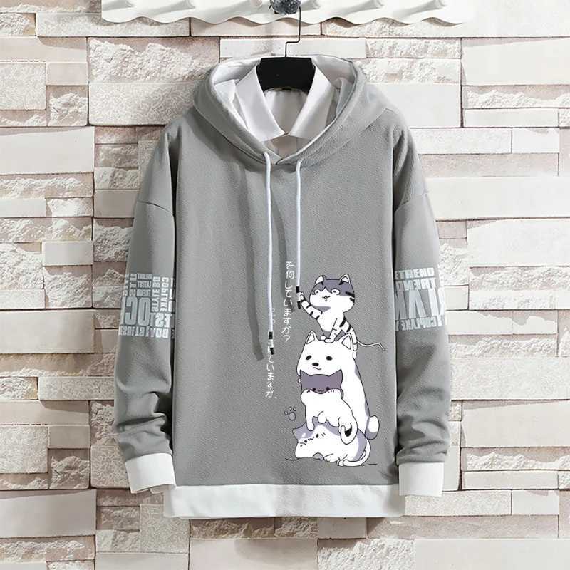 Sweatshirt for Mens Clothing Y2k Clothes Graphicsport Gym New in Hoodies Sweatshirts Hoodies Anime Hoodie Men Goth W250117