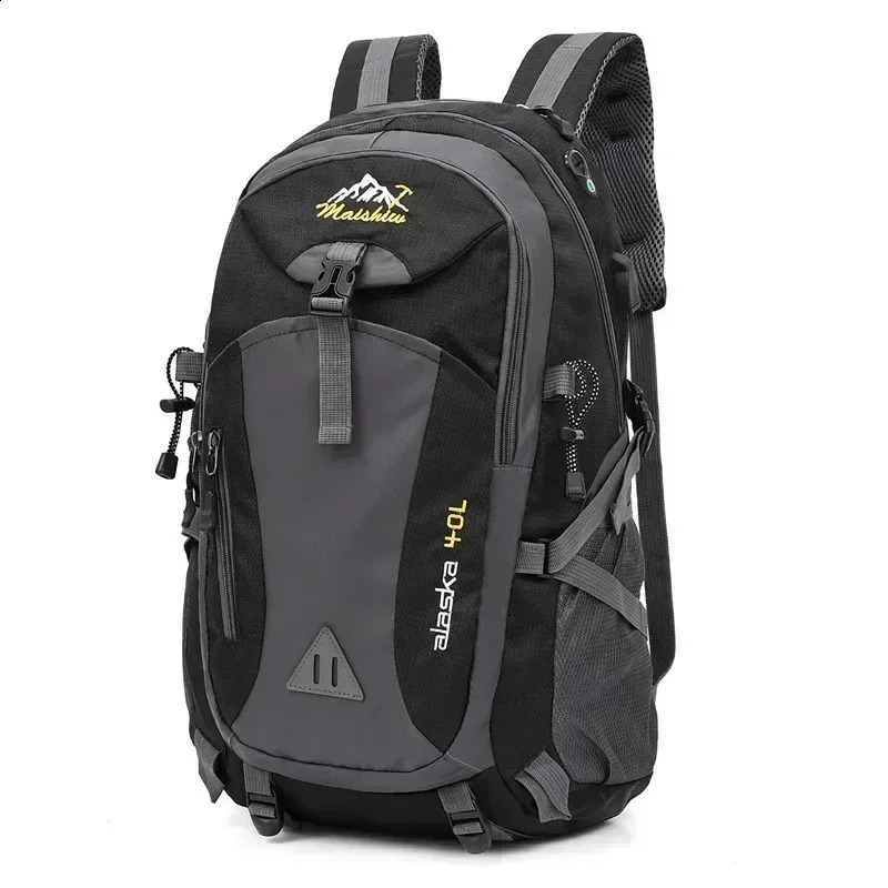 Weysfor 40L Waterproof Men Backpack Travel Pack Sports Bag Outdoor Mountaineering Hiking Climbing Camping for Male 250121