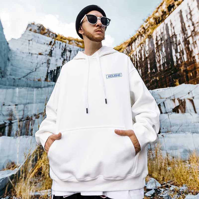 Autumn Funny Moon Graphic Printed Hoodies For Men 2025 New Oversized Hip Hop Hooded Sweatshirts Casual y2k Streetwear Hoodie W250117