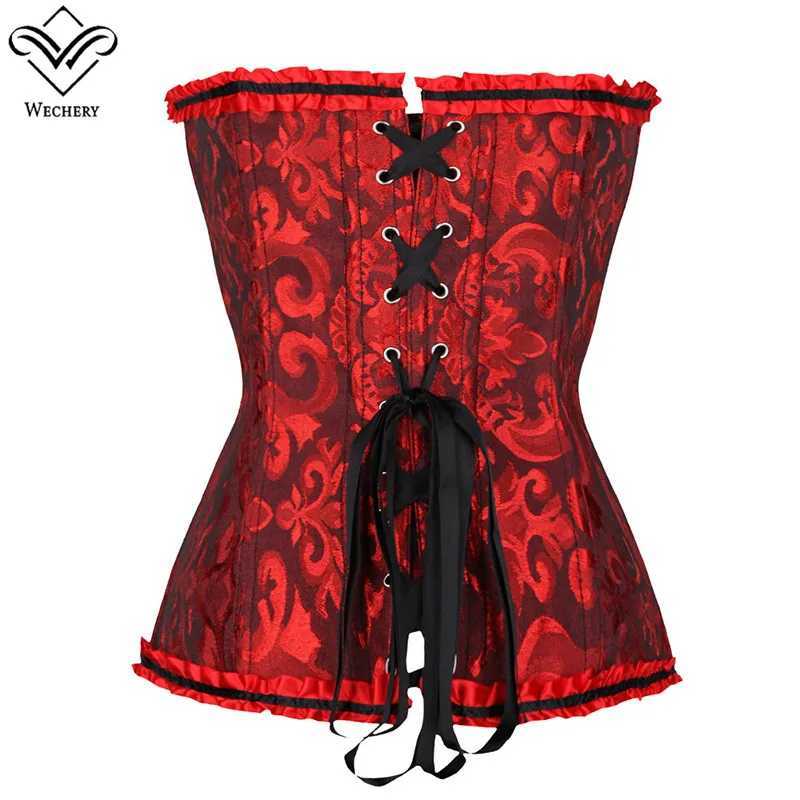 Plus size body Victoria tight corset sleeveless retro full long torso womens Gothic steampunk sexy tight corset XS to 6XL W250120
