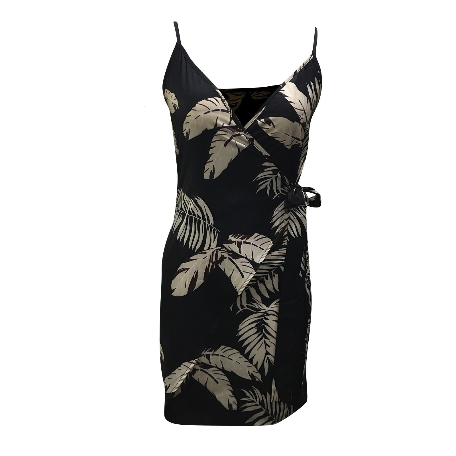 New Sexy And Fashionable Camisole Printed Female Designer 2025 Slim Fit Creative V-neck Beach Skirt Suitable For Women