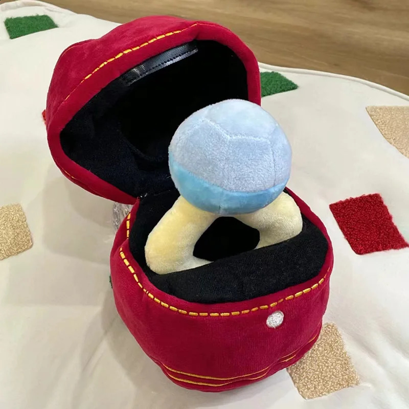 Big Diamond and Ring Box Plush Soft Toy for Dog Super Rings Box Set Puppy Dogs Interested Toys Puppies Kids Creative Cute Toy 250118