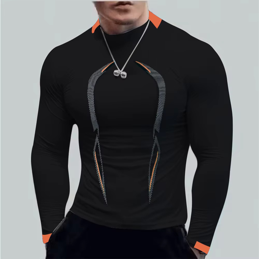 Summer Lockdown Training Designer T-shirt Breathable Short Quick Drying Clothes Men's Sports Fashion Long Sleeved T-shirt
