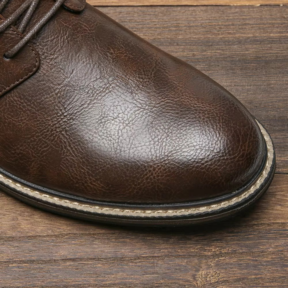 40~46 Casual Fashion Brand Comfortable 2024 Leather Shoes Men #Kd726