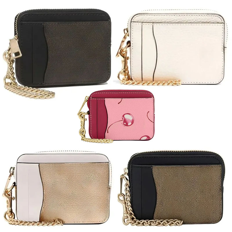 Of Women Chain Extra Large Capacity Case Zipper Card Holder Wallet Purse Coin Wallet
