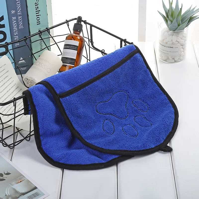 Dog towels for small medium and large dogs super absorbent pet dry towels and dog towels with pockets M250118