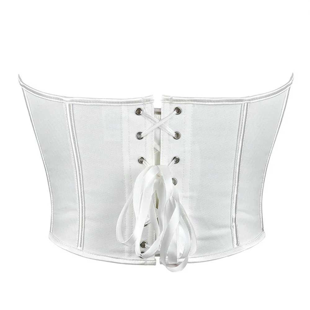White sexy womens tight corset crop top Hort torso body shape sleeveless vest black pink W250120