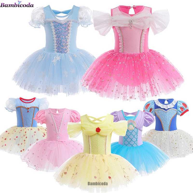Girl Princess Dress Up Birthday Fancy Fairy Toddler Rapunzel Alice Child Costume Party Dresses Baby Ballet Tutu Kids dresses W250117
