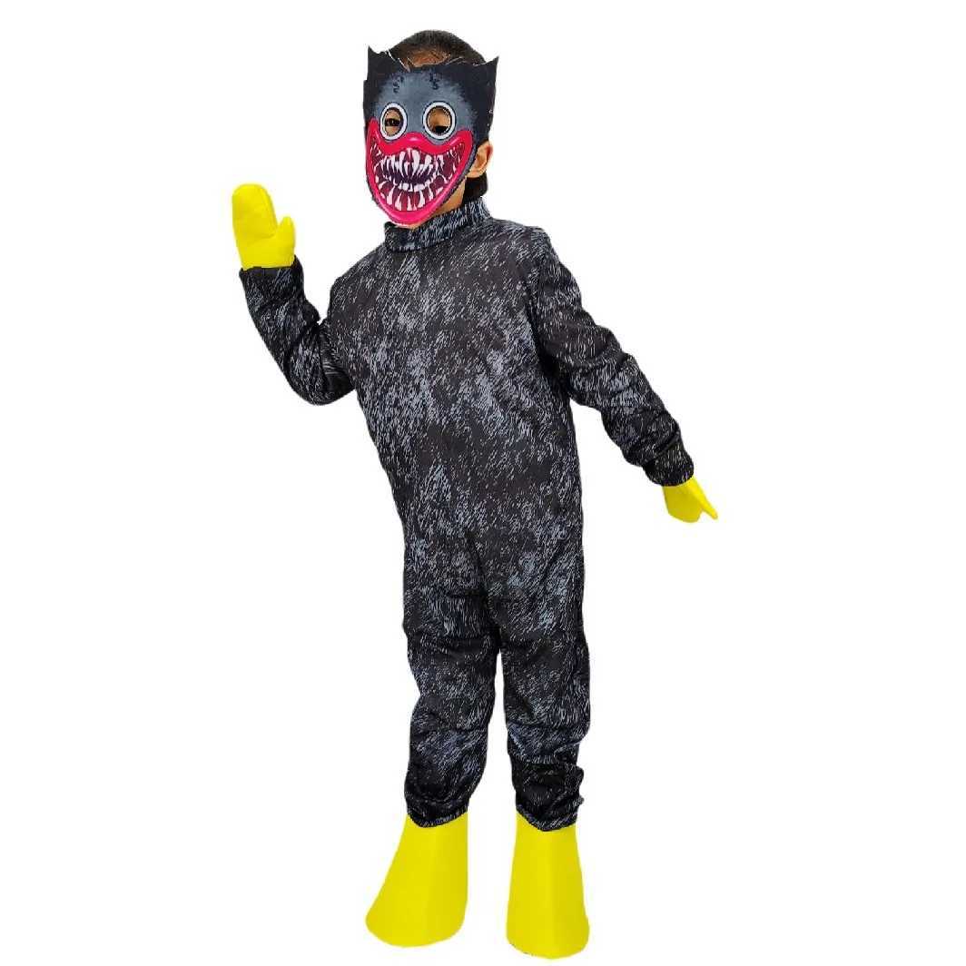 Cartoon Huggy Wuggy Halloween Cosplay Costumes Horror Game Big Mouth Poppies Holiday Gifts Childrens Performance Playtime Kawaii W250117