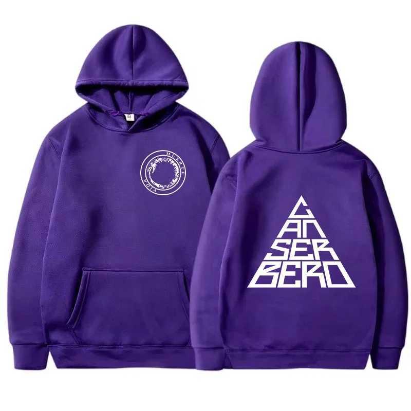 Canserbero Hoodies Women Men Long Sleeve Hooded Sweatshirts Unisex Cool Casual Streetwear Y2K Street Fashion Pullover Clothing W250117