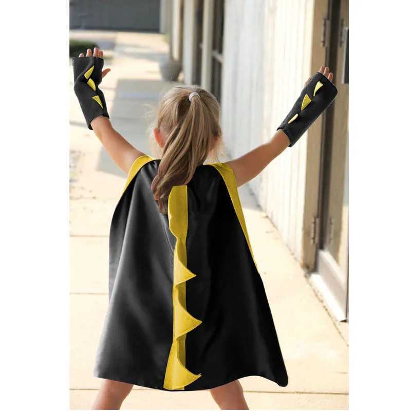 Toothless Dragon Costume Dinosaur Cape Child Costume Dragon Dress Up Girls Boys Halloween Costumes Cosplay Dinosaur Costume W250117