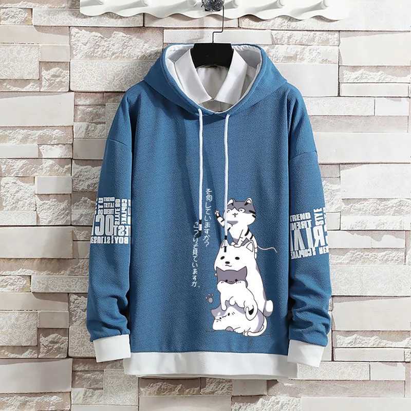 Sweatshirt for Mens Clothing Y2k Clothes Graphicsport Gym New in Hoodies Sweatshirts Hoodies Anime Hoodie Men Goth W250117