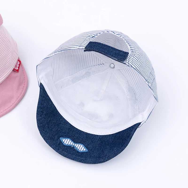 Baby Bear Baseball Cap New Spring Summer Cute Cartoon Solid Sunhat Boys Girls Cotton Snapback Caps Kid Hip Hop Fishing Hat 3-12M T250121