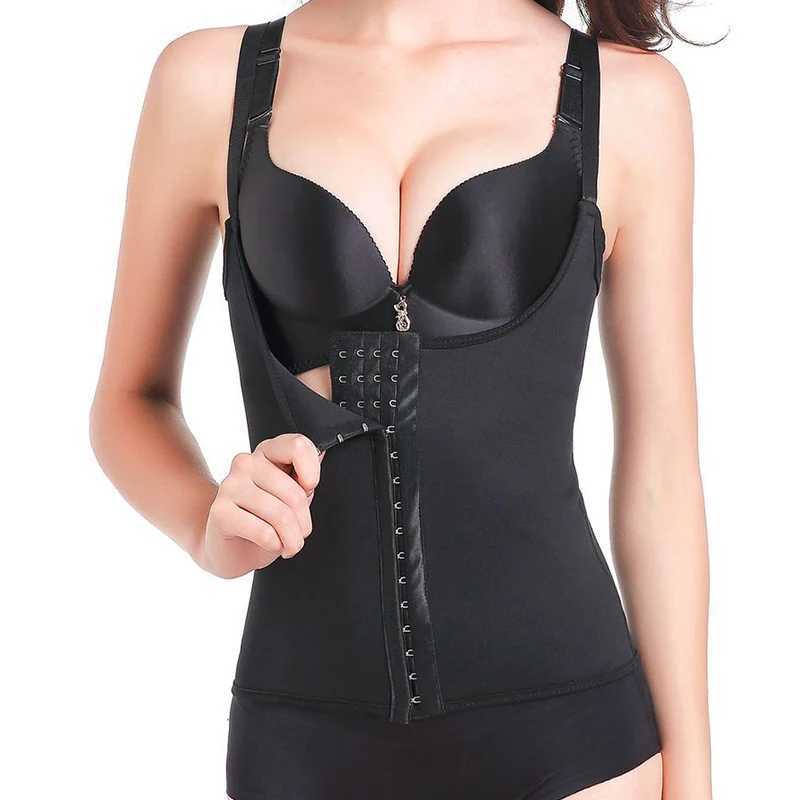 YBFDO Shaper Women Sauna Waist Trainer Corset Vest Sweat Workout Underbust Modeling Strap Weight Loss Compression Trimmer W250120
