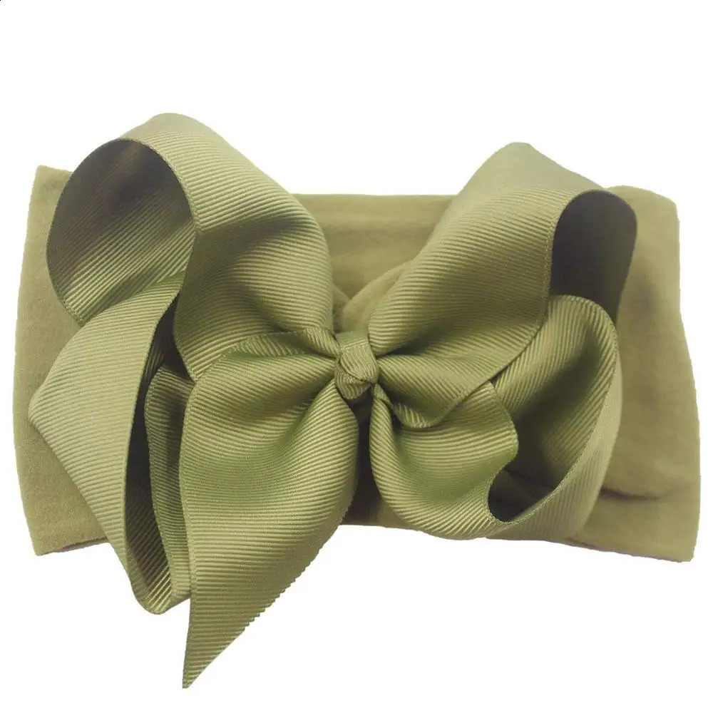 20 Pieces 6 Inch Soft Elastic Nylon Headbands Hair Bows Headbands Hairbands for Baby Girl Toddlers Infants borns 250120