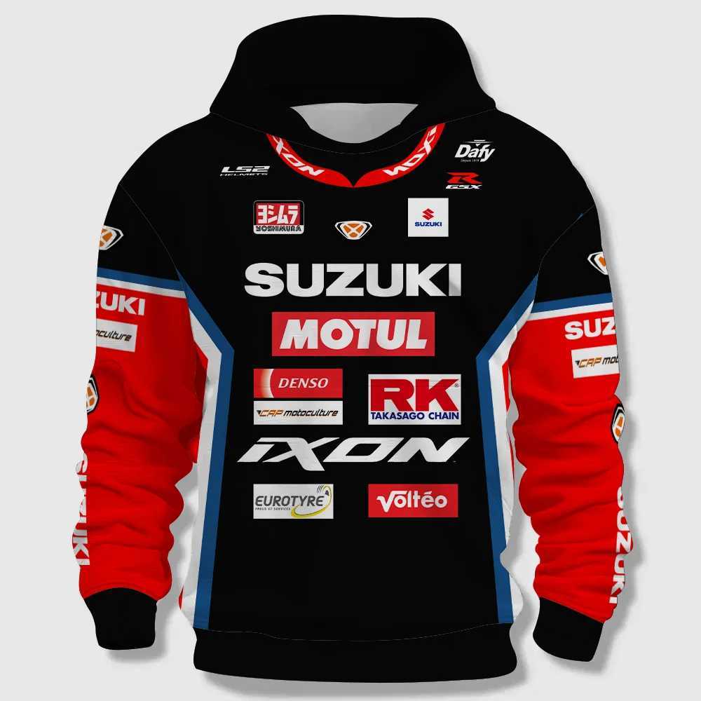 2024 New MOTO GP Outdoor Motorcycle Followers Fast Drying Breathable Cycling Clothes Hot Selling Mens Oversized Hoodies W250117