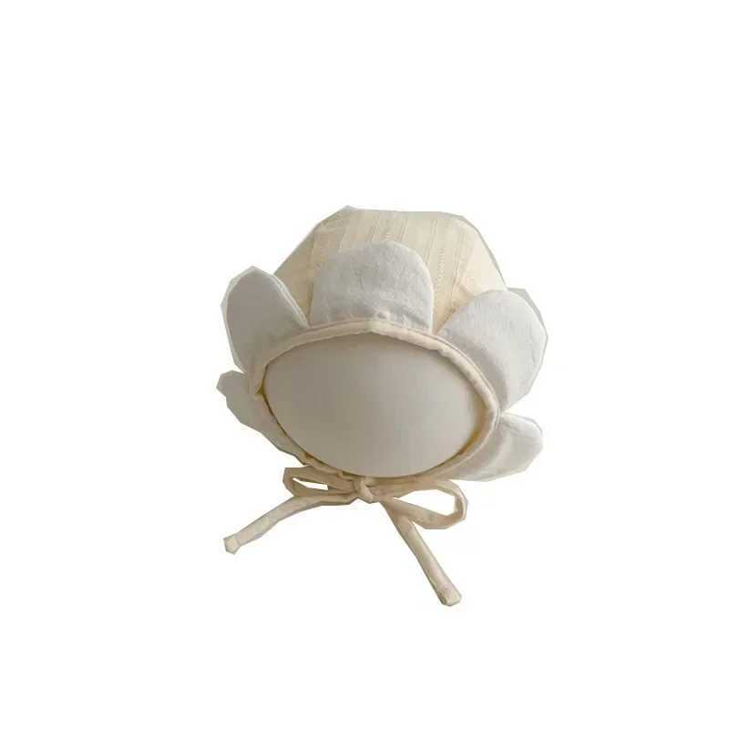 Baby Beanie Ins cute sunflower hat suitable for toddlers baby boys and girls spring summer windproof hat suitable for babies aged 3-16 months T250121