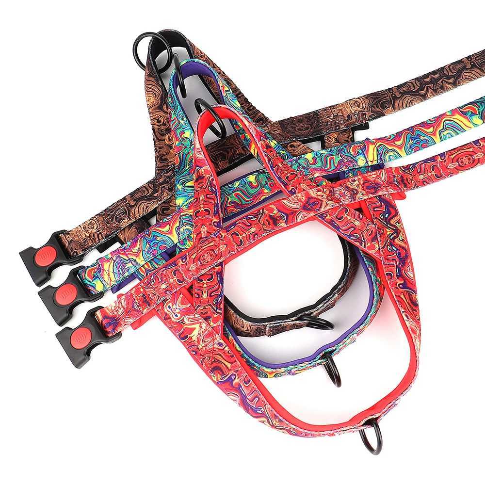 Nylon Dog Harness No Pull Dog Harnesses Vest Soft Padded Pet Walking Vests Harnesses Durable For Small Medium Large Dogs Pug 250116