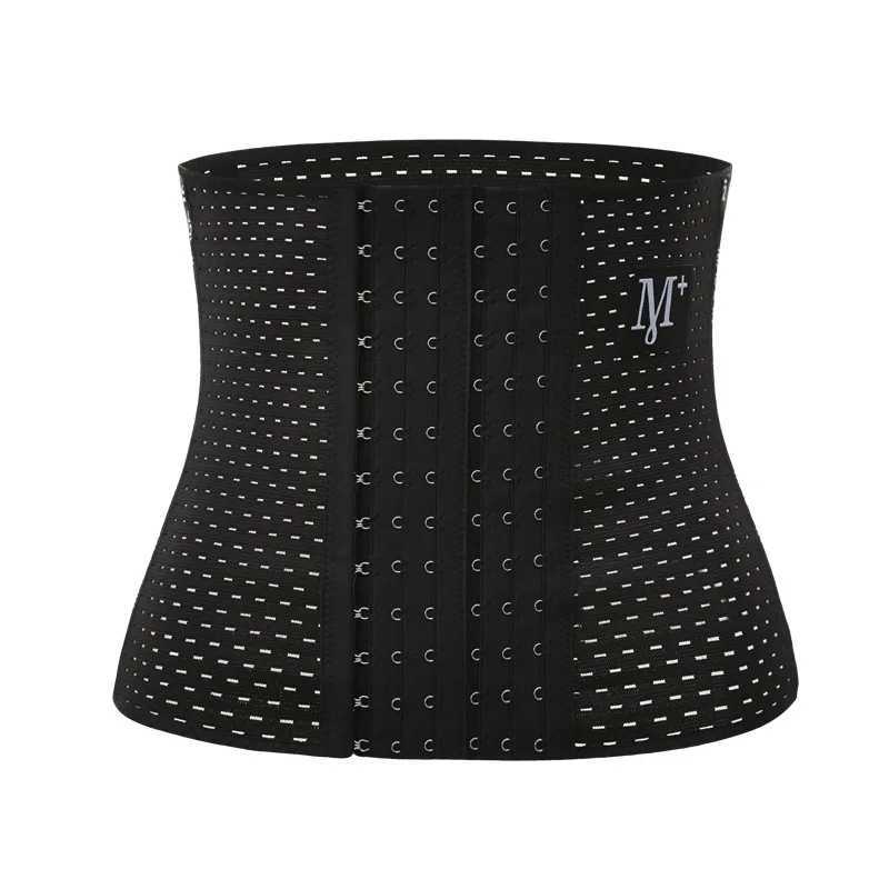 Womens Waist Cinchers Ladies Corset Underwear Shaper Band Body Shaper Building Front Buckle Six Breasted Fiber Slimming Belt W250120