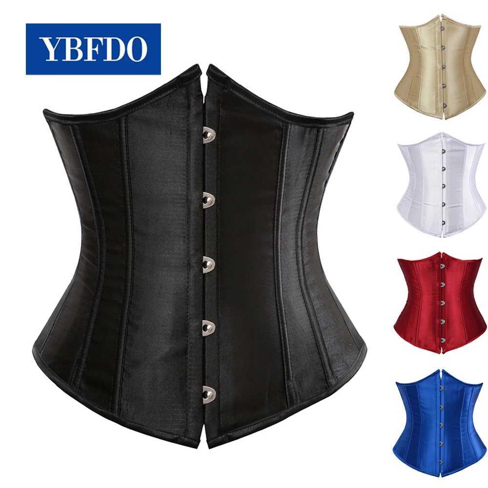 YBFDO Gothic Corset Women Sexy Underbust Corset Waist Trainer Corset Bustiers Shaper Plus Size Corset Corselet XS-6XL W250120