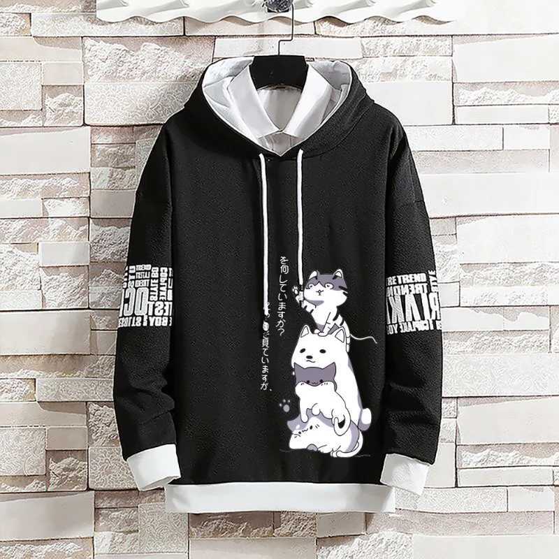 Sweatshirt for Mens Clothing Y2k Clothes Graphicsport Gym New in Hoodies Sweatshirts Hoodies Anime Hoodie Men Goth W250117