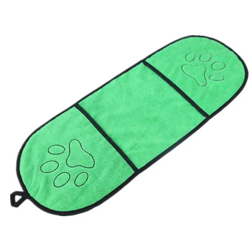 Dog towels for small medium and large dogs super absorbent pet dry towels and dog towels with pockets M250118
