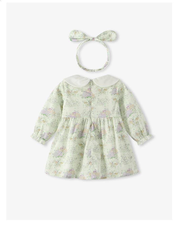 spring autumn fashion casual kids children girls dress 250116